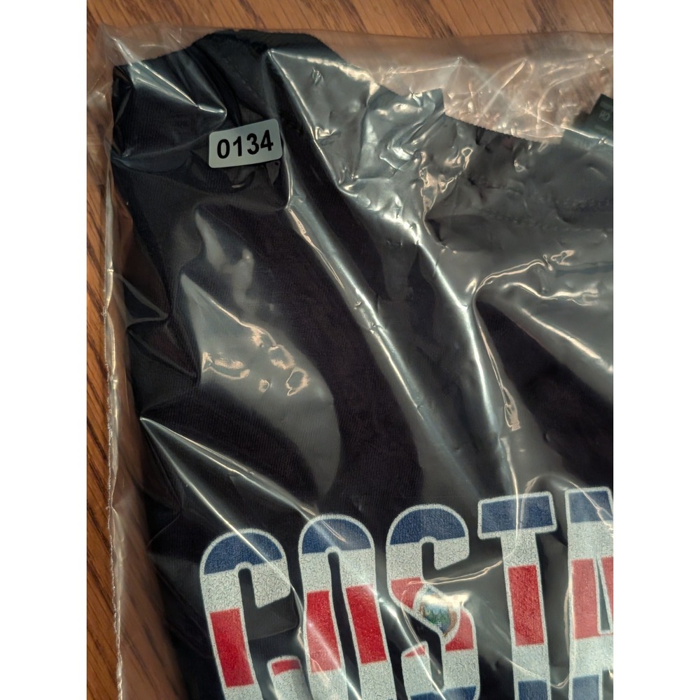 Costa Rica Volleyball Costa Rican Sport Fans Black V-Neck T-Shirt Women's Small - Picture 12 of 12